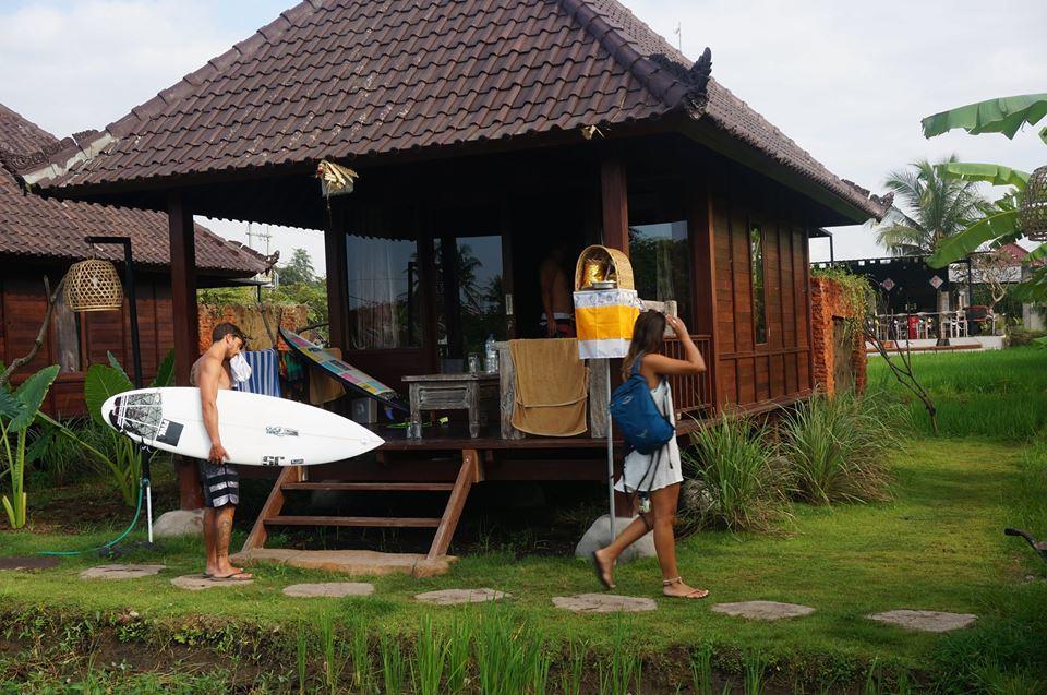 Hotel Keramas Surf Camp Esterno foto